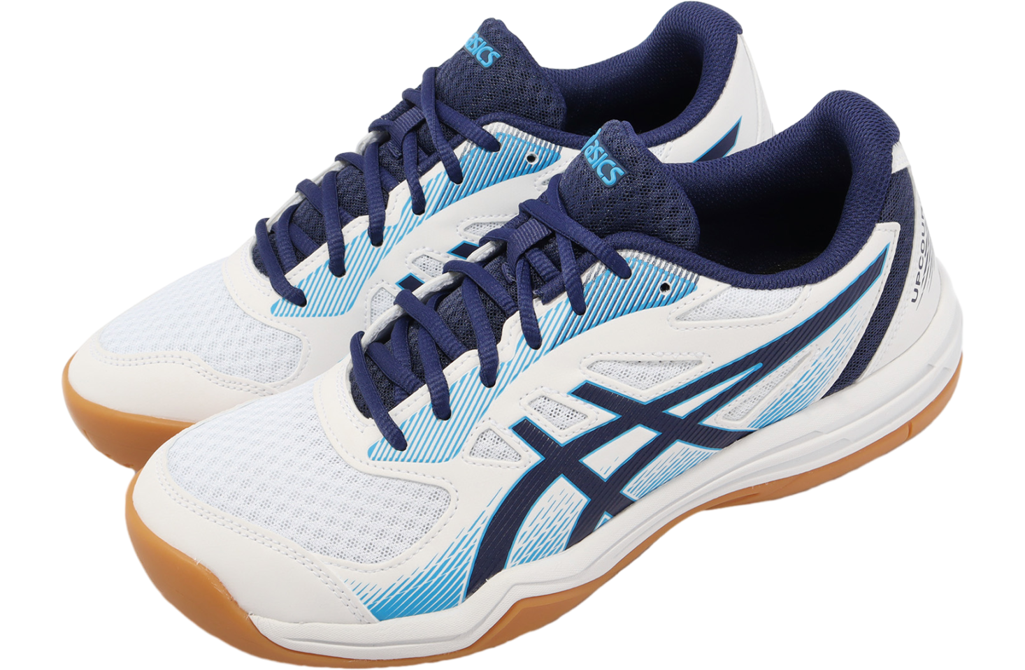 Asics Upcourt 5 White / Indigo Blue