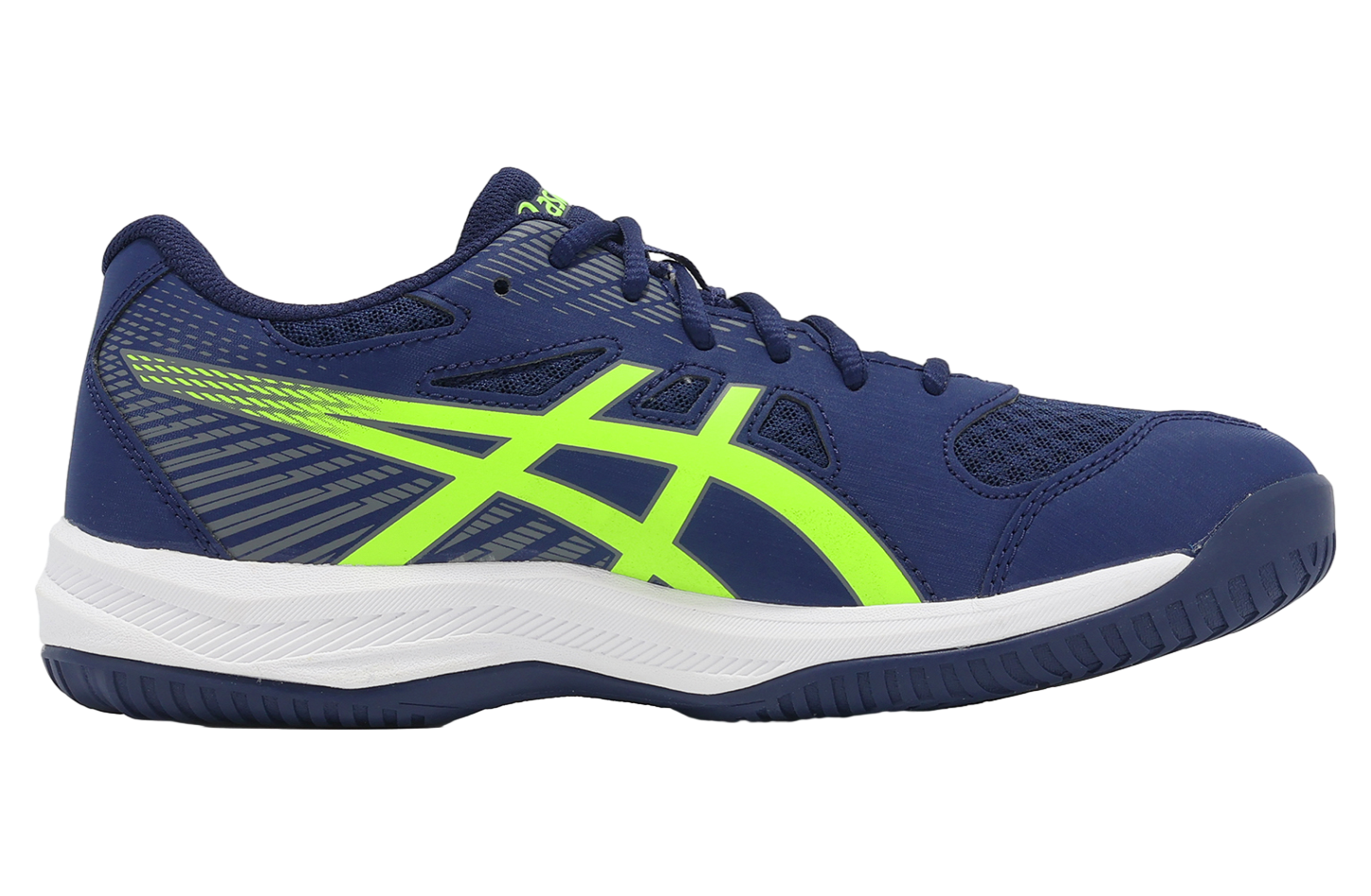 Asics Upcourt 6 Blue Expanse / Safety Yellow