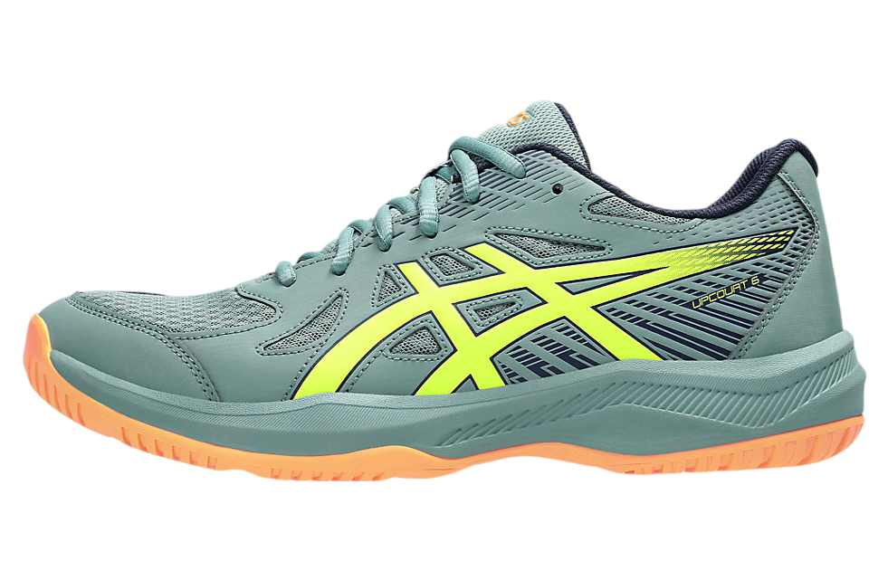 Asics Upcourt 6 Celadon / Safety Yellow