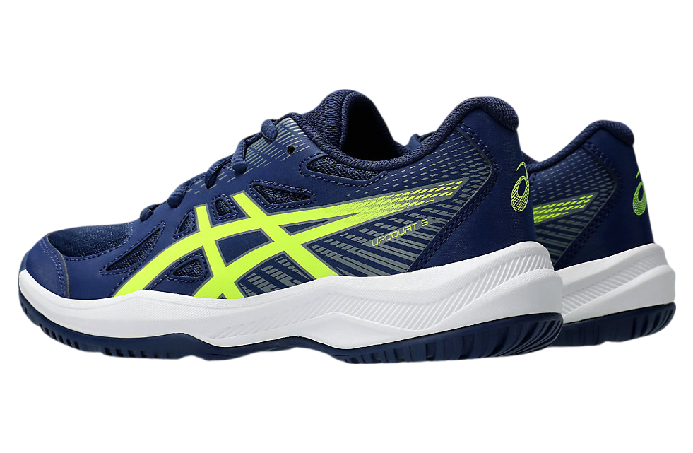 Asics Upcourt 6 GS Blue Expanse / Safety Yellow