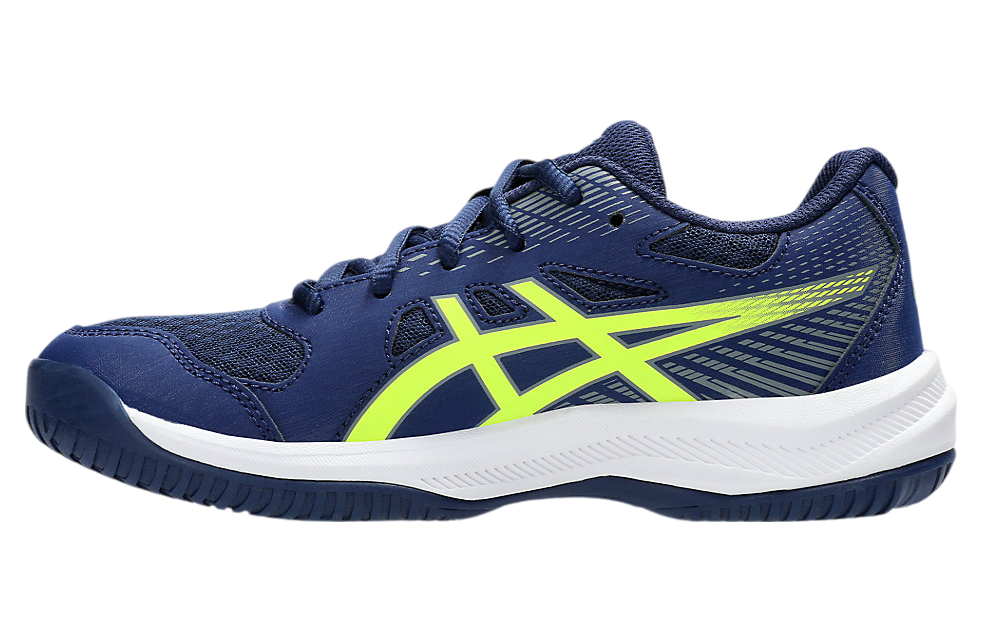 Asics Upcourt 6 GS Blue Expanse / Safety Yellow