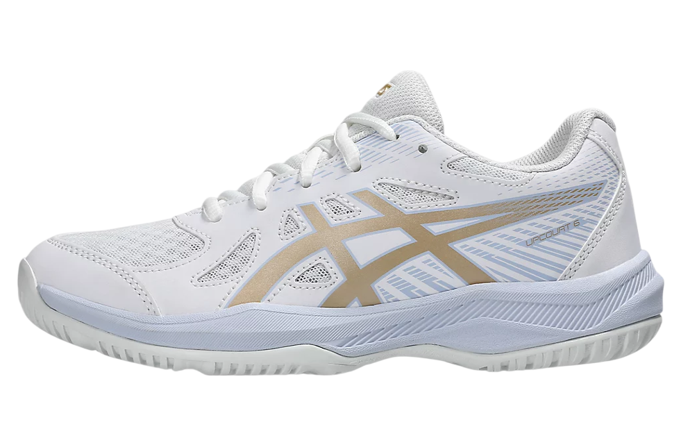 Asics Upcourt 6 GS White / Champagne