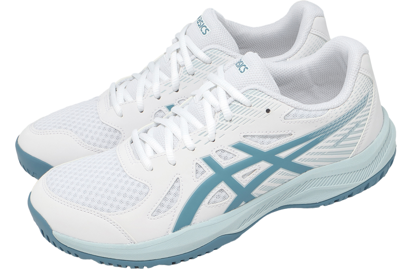 Asics Upcourt 6 White / Saba Blue