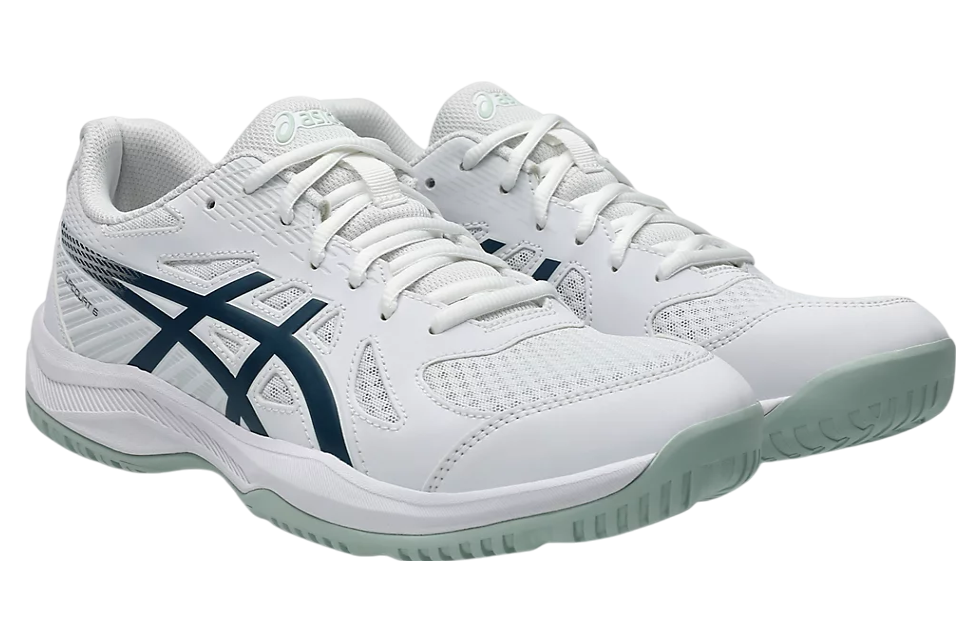 Asics Upcourt 6 White / Tranquil Teal