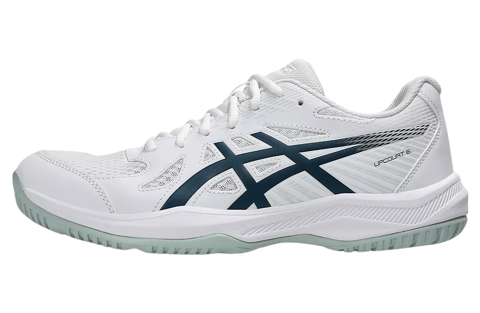 Asics Upcourt 6 White / Tranquil Teal
