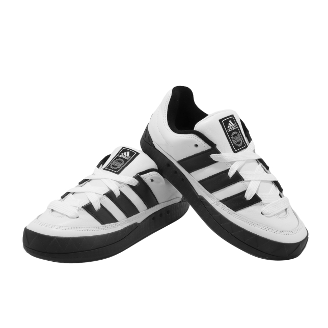 atmos x adidas Adimatic Footwear White Core Black ID7717