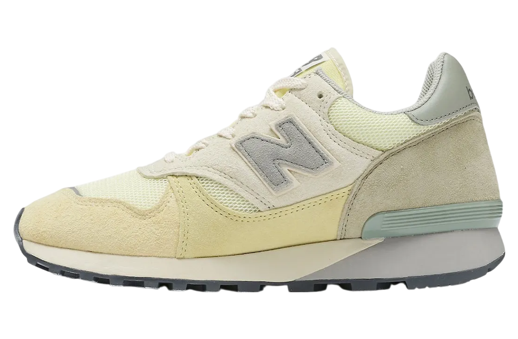 AURALEE x New Balance 475 Aloe Wash / Beechnut - May 2025 - U475AR
