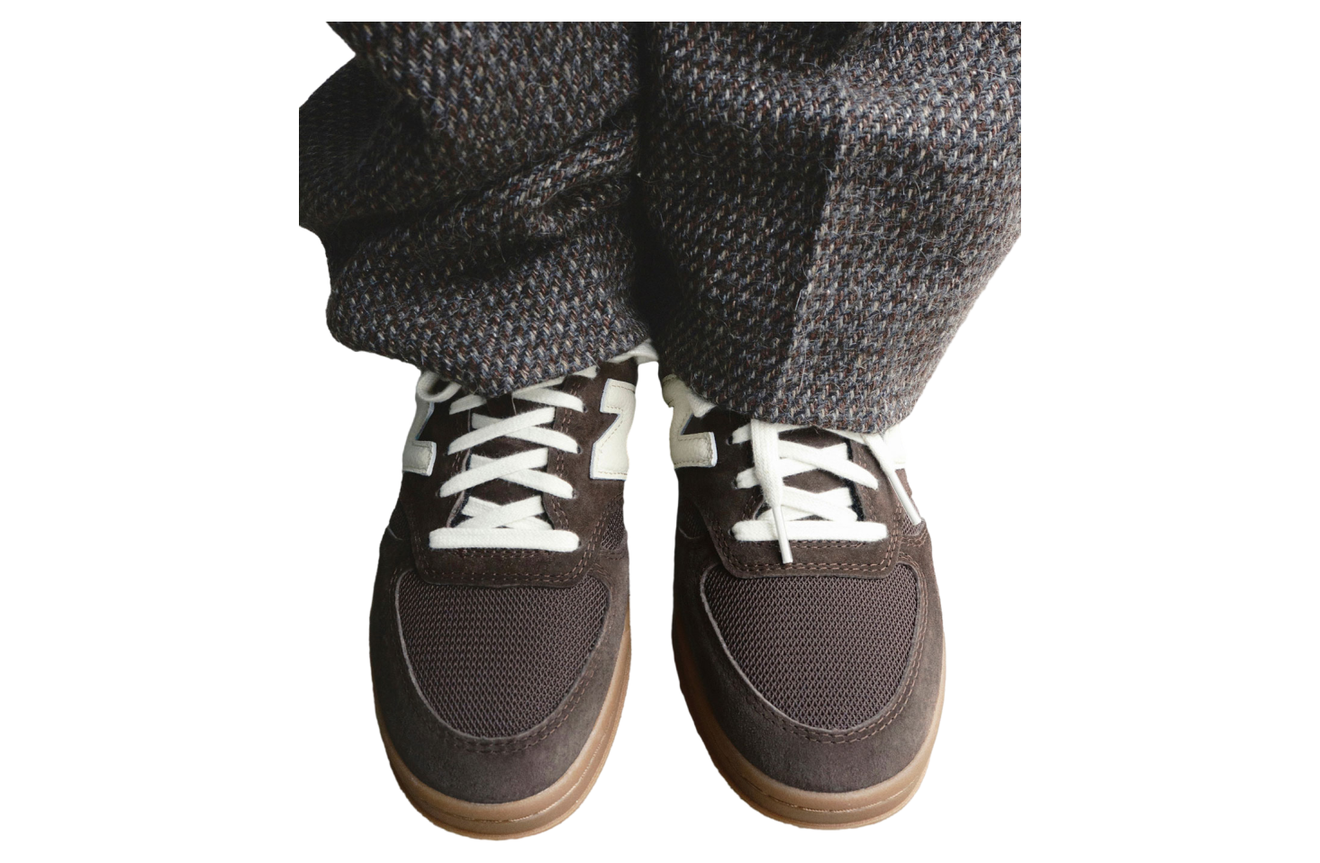 Auralee x New Balance T500 Vintage Brown