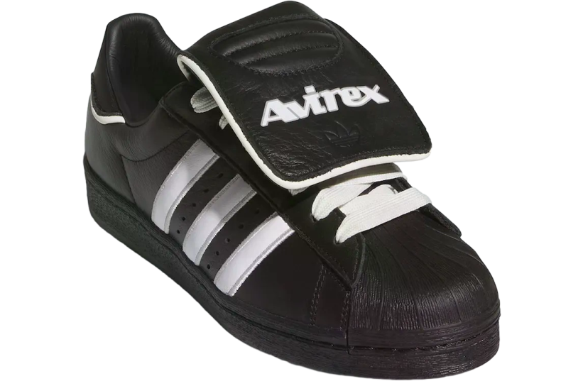 Avirex x Adidas Superstar 82 Core Black / Cloud White