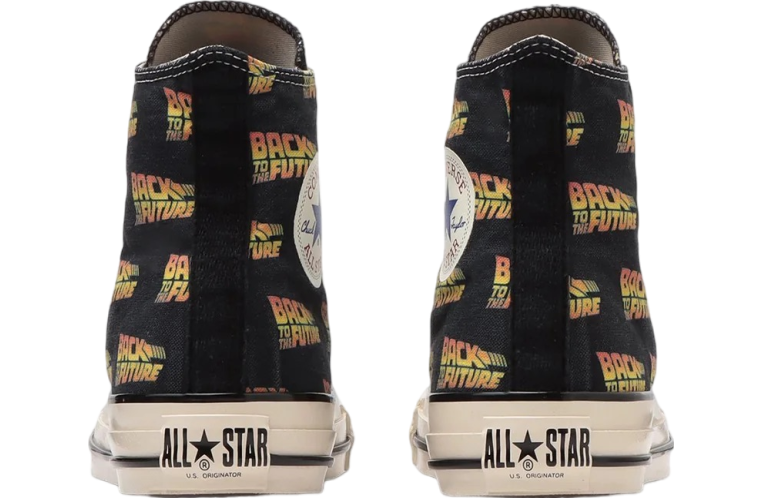 Back to the Future x Converse All Star US LG Hi Black