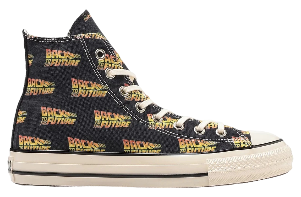 Back to the Future x Converse All Star US LG Hi Black