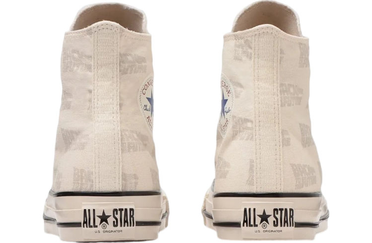 Back To The Future X Converse All Star Us Lg Hi White