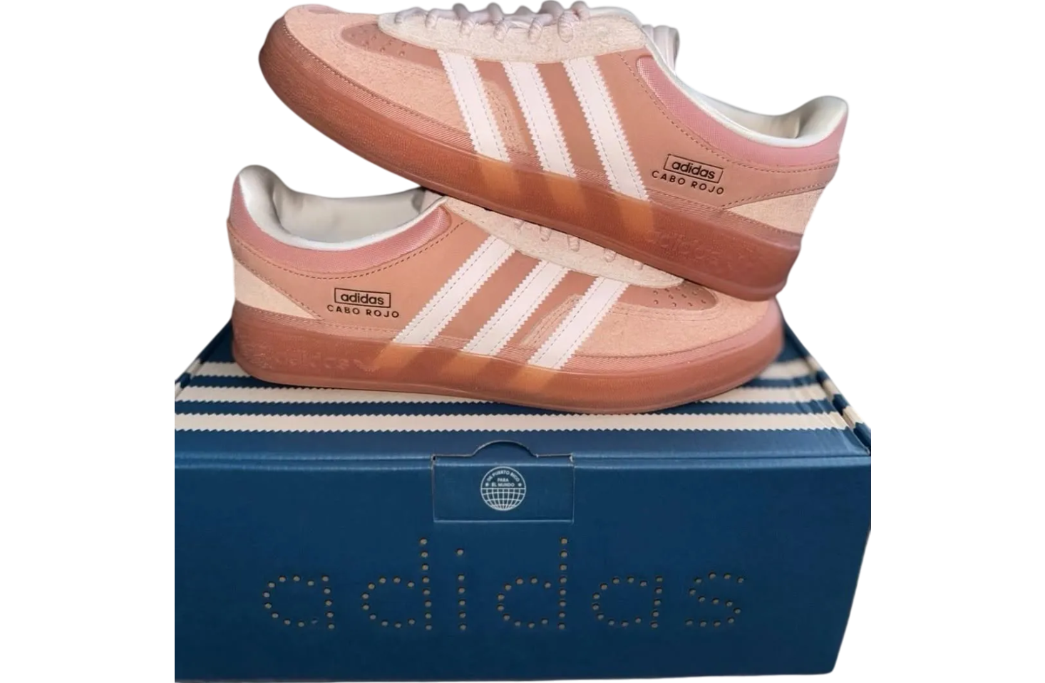 Bad Bunny X Adidas Gazelle Indoor Cabo Rojo / Wonder Clay