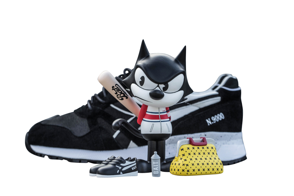 BAIT x Dreamworks x Diadora N9000 Felix the Cat