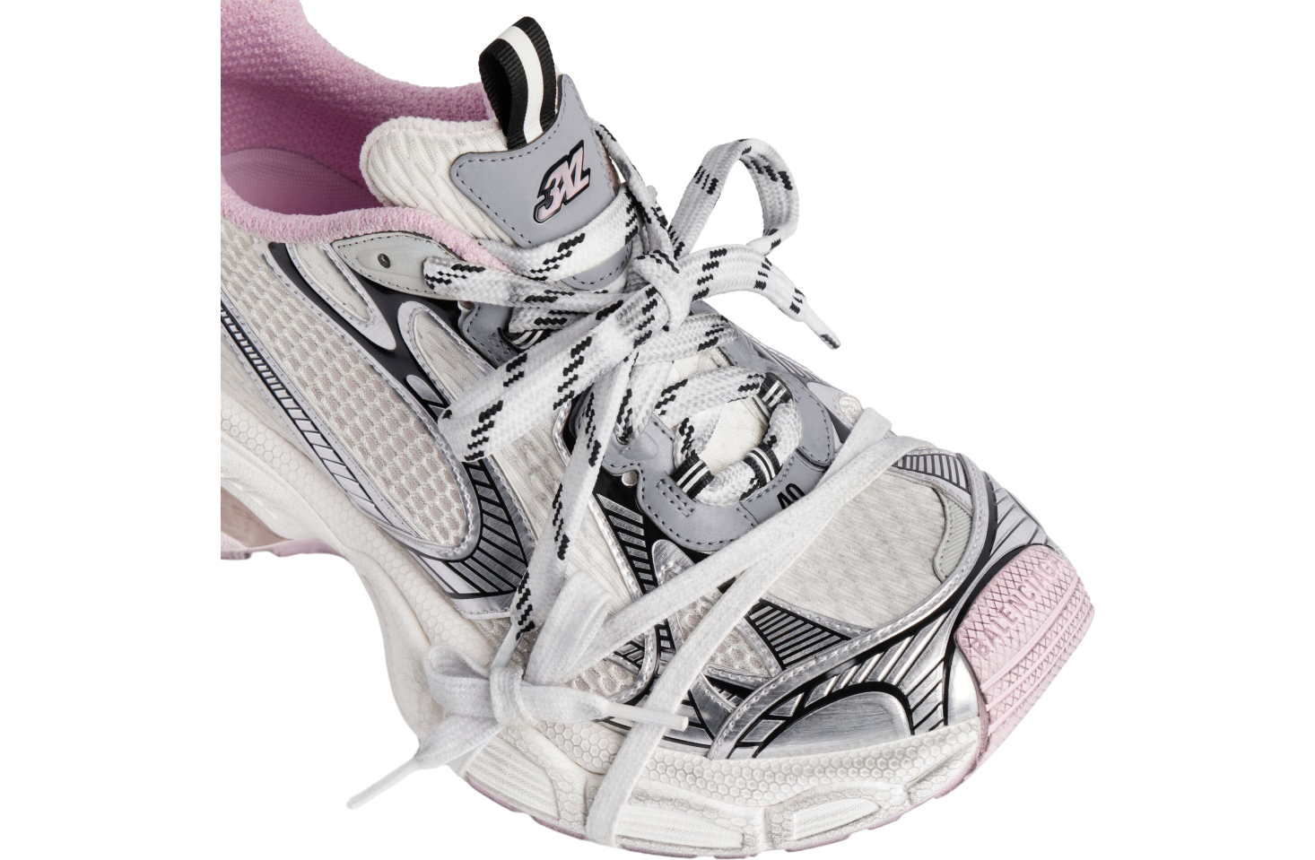 Balenciaga 3xl Gel Clearsole WMNS White / Pink