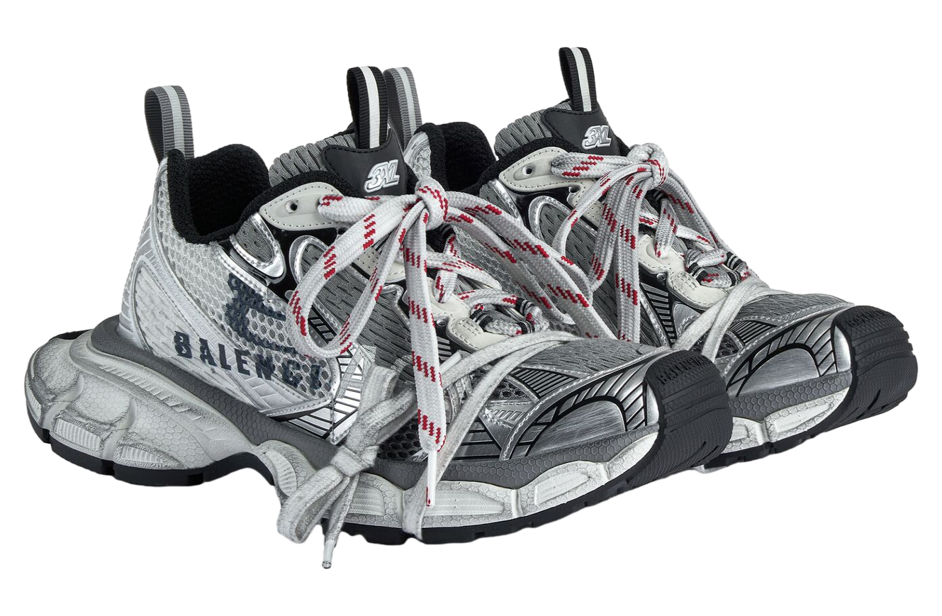 Balenciaga 3xl Split Logo White / Navy