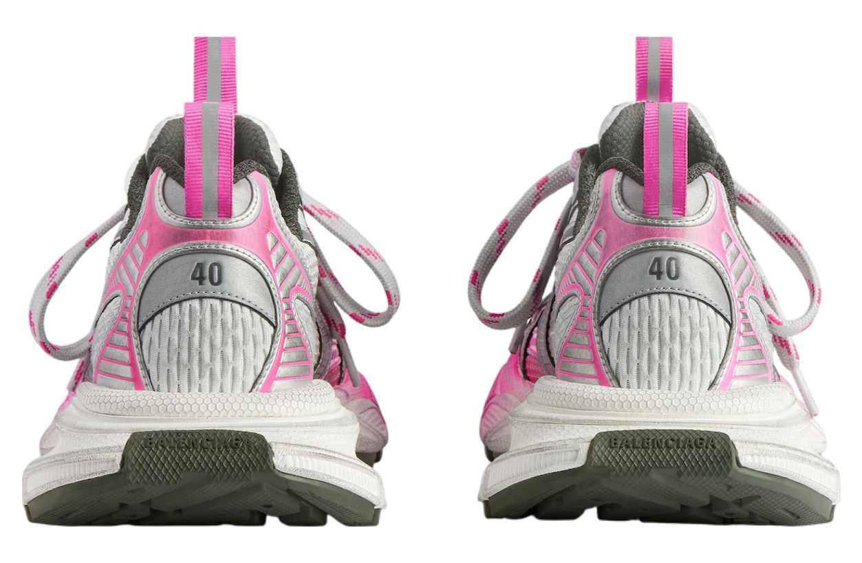 関税込【BALENCIAGA】3XL Toe Spray Sneakers Pink Women's 3xl Toe Spray Sneaker in Grey/pink/dark Grey