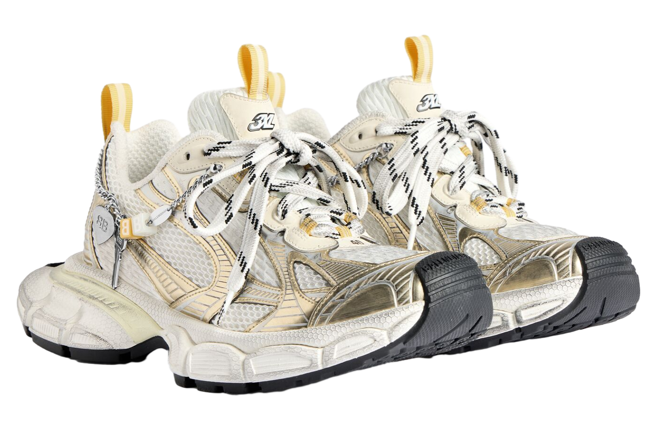 Balenciaga 3xl With Charms White / Yellow