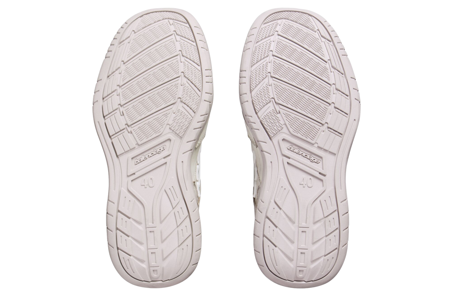 Balenciaga Hamptons Medium Worn-Out Beige / Green