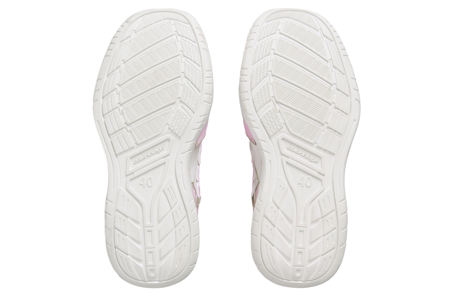 Balenciaga Hamptons Medium Worn-Out WMNS Pink / White