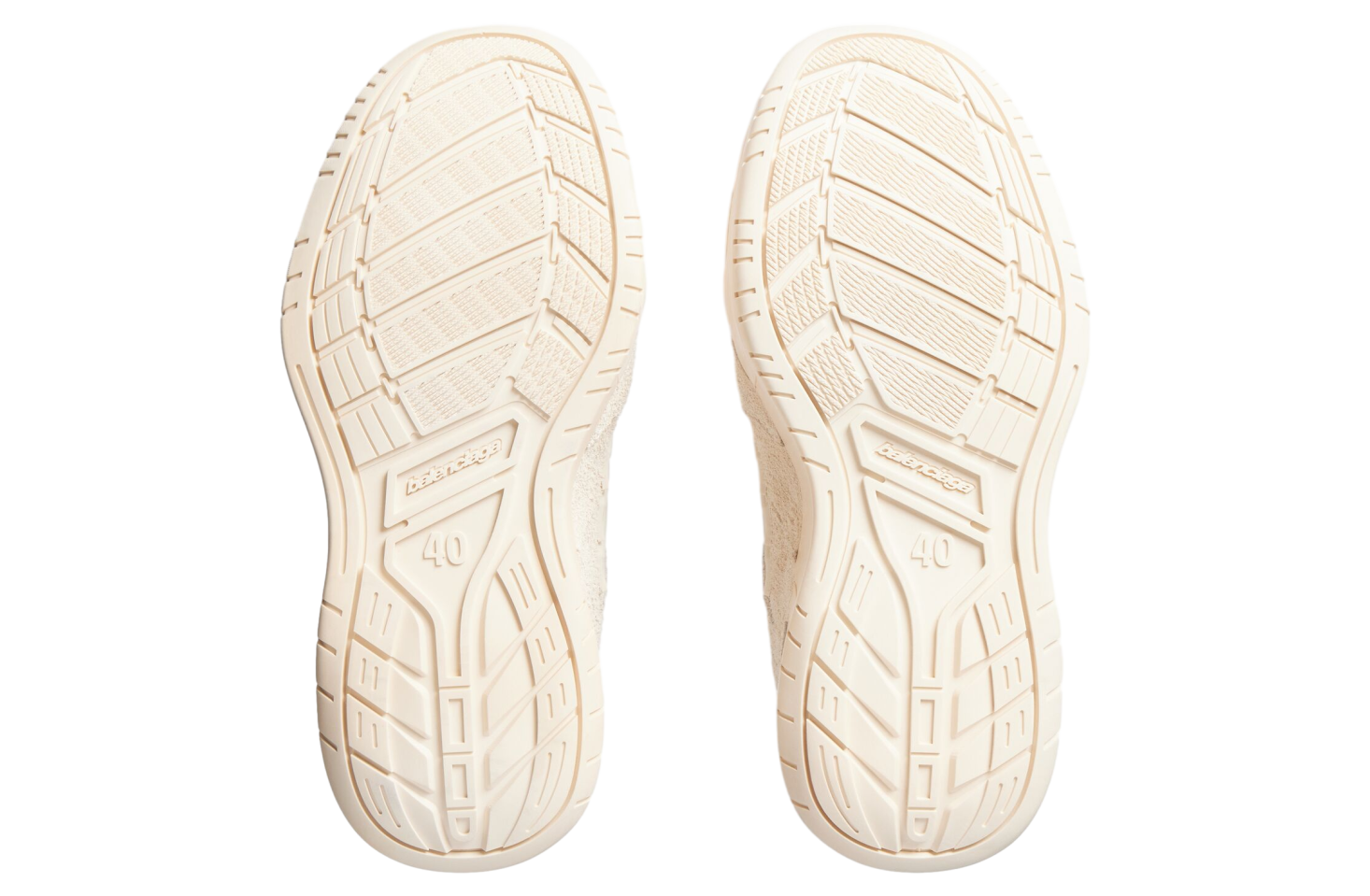 Balenciaga Hamptons Suede Platform WMNS Beige / Black