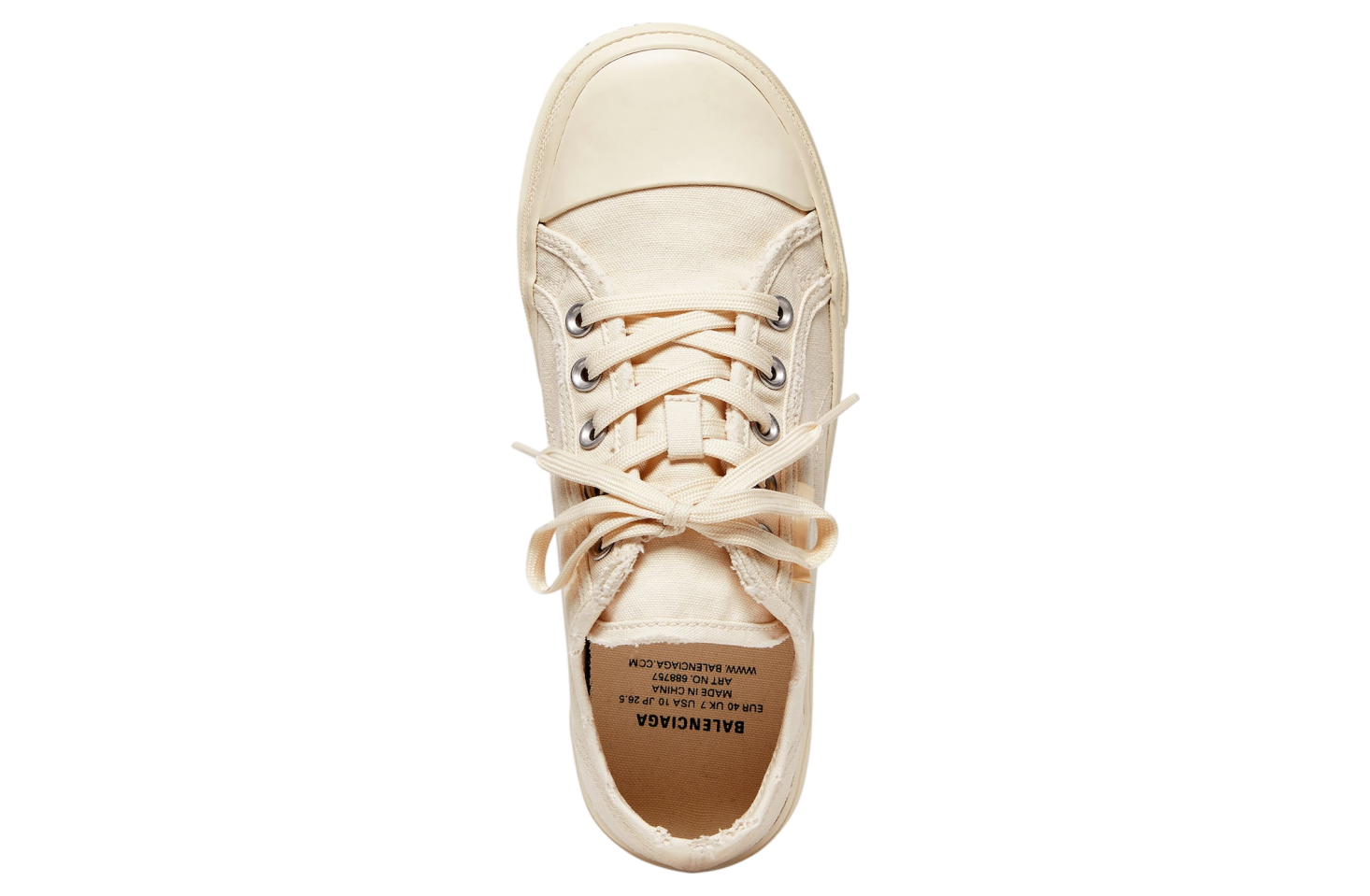 Balenciaga Paris Low Top White / Gum