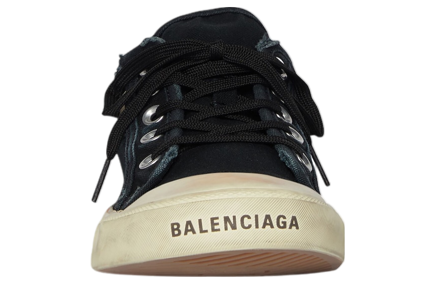 Balenciaga Paris Mule Black / White