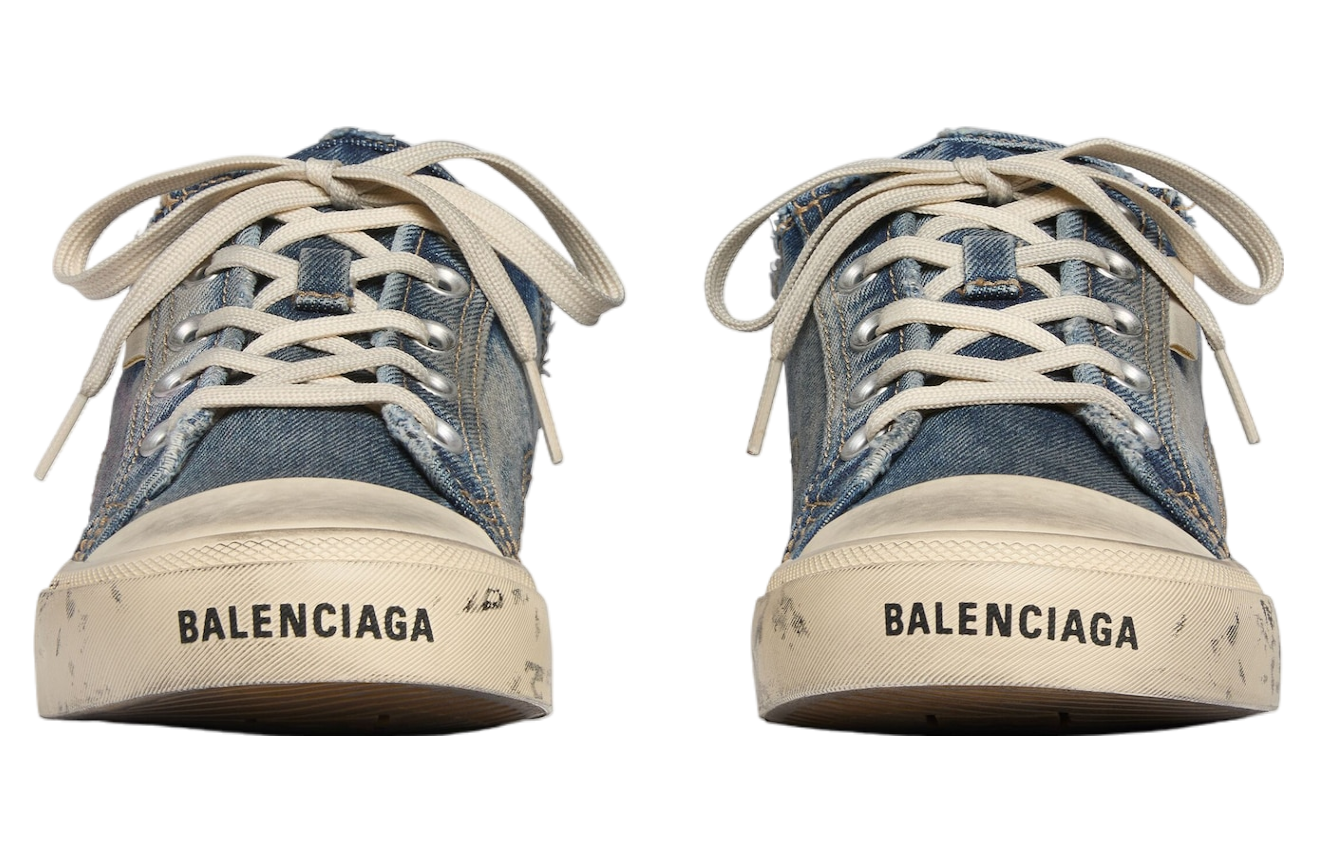 Balenciaga Paris Mule Blue