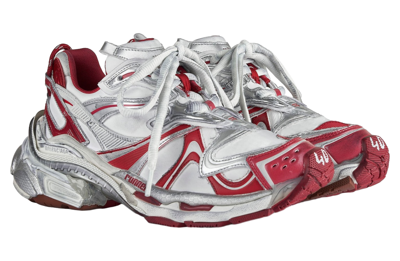 Balenciaga Runner 2.0 Off White / Red