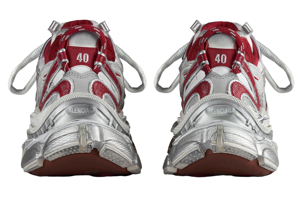【BALENCIAGA】トラックトレーナーSilver/Red 1169 BALENCIAGA】トラックトレーナーSilver/Red 1169 (BALENCIAGA