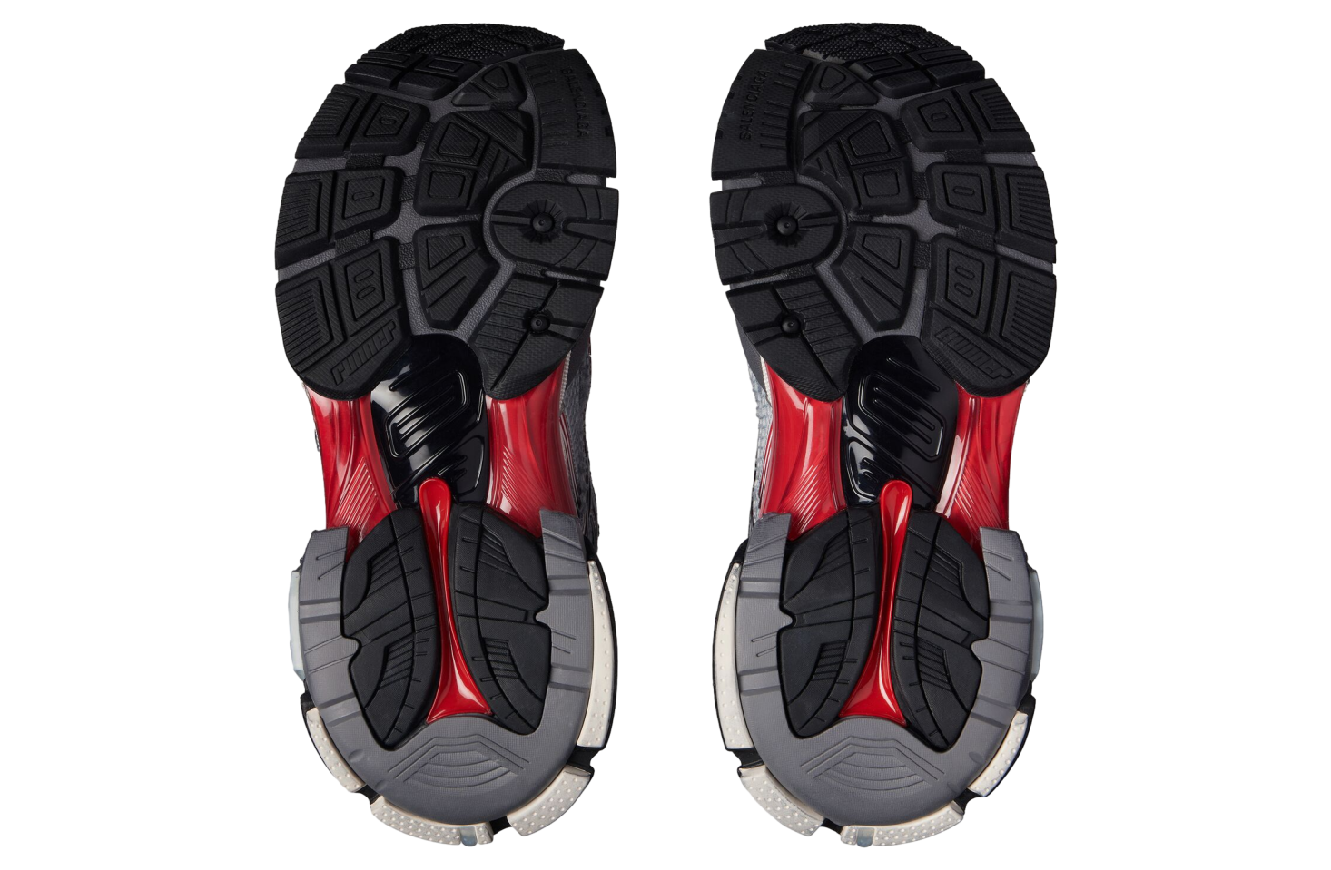 Balenciaga Runner Gradient Grey / Red