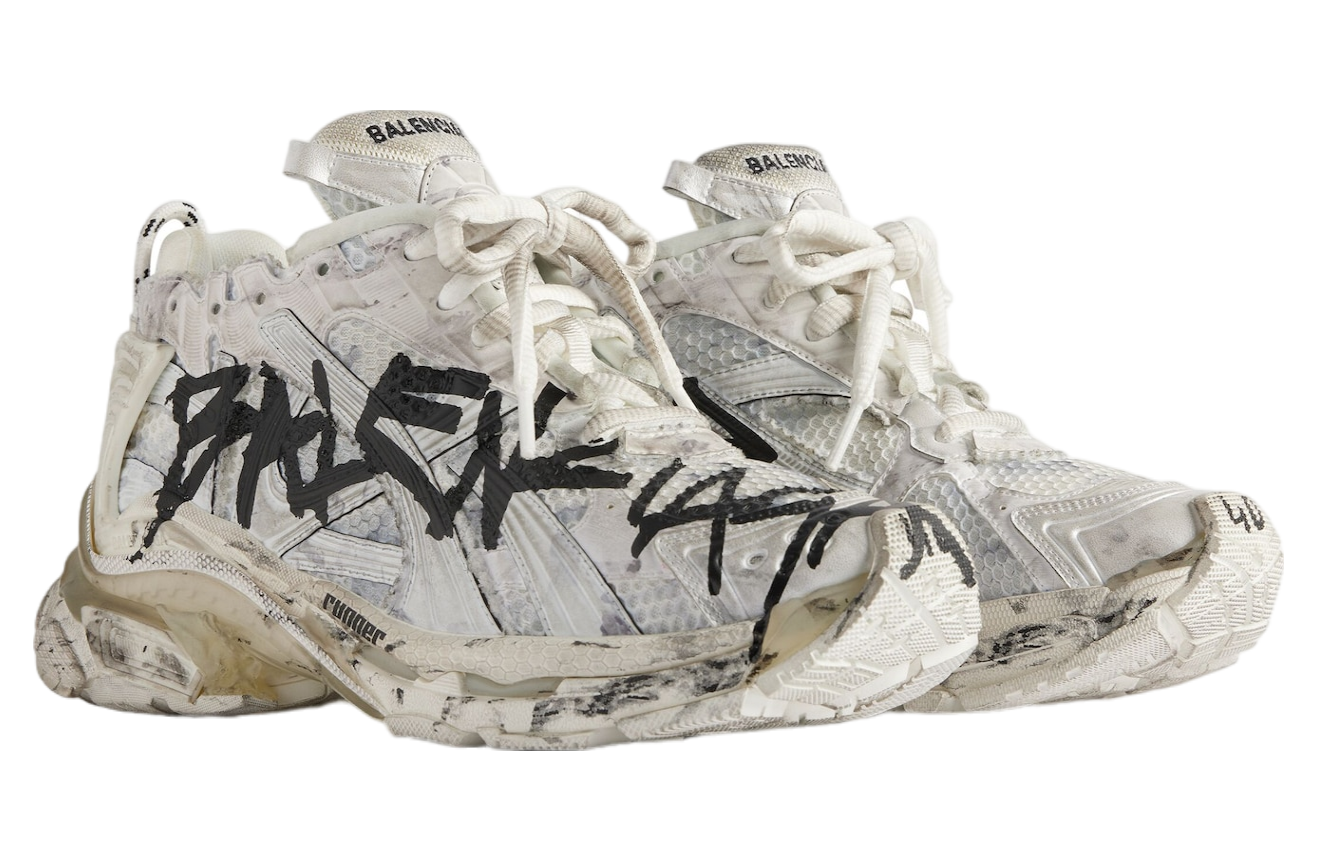 Balenciaga Runner Graffiti White