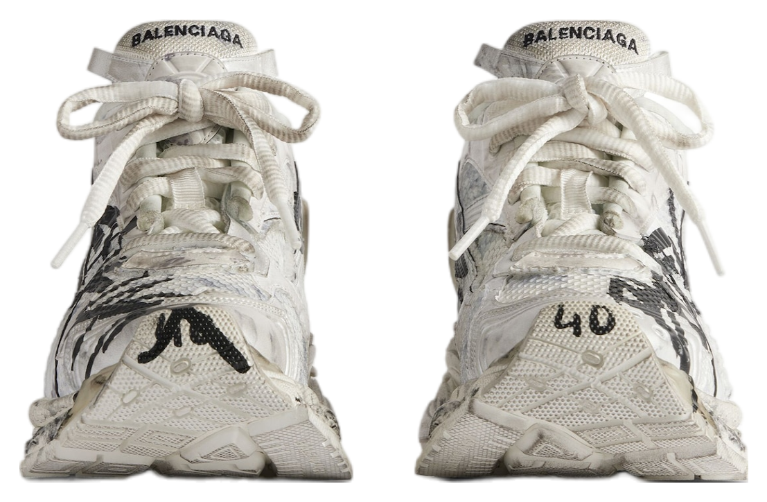 Balenciaga Runner Graffiti White