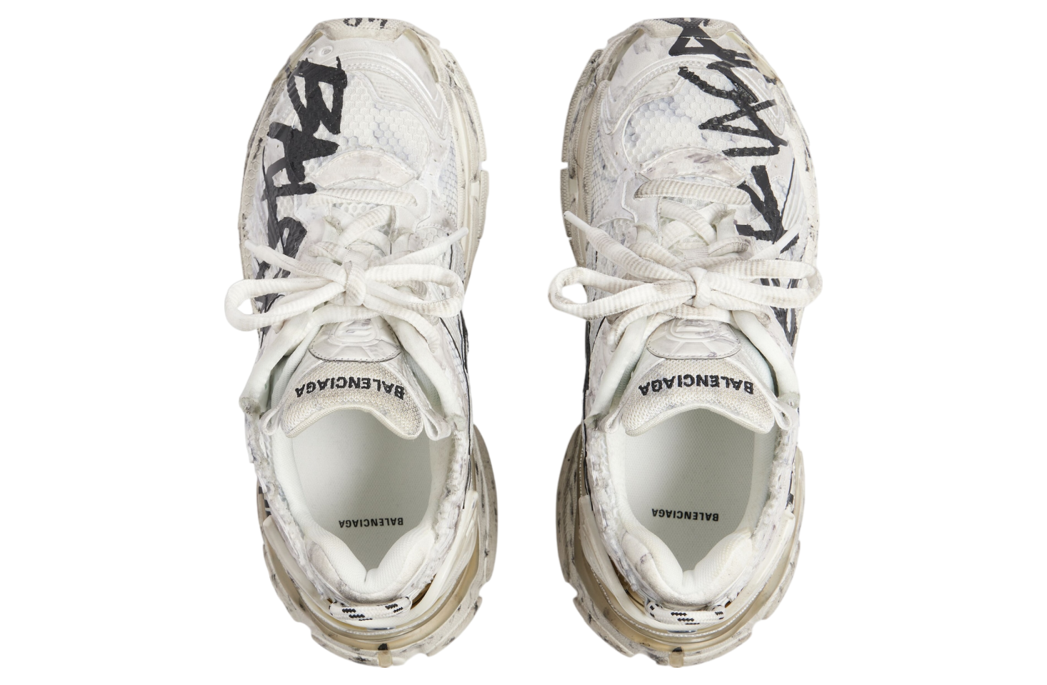 Balenciaga Runner Graffiti White