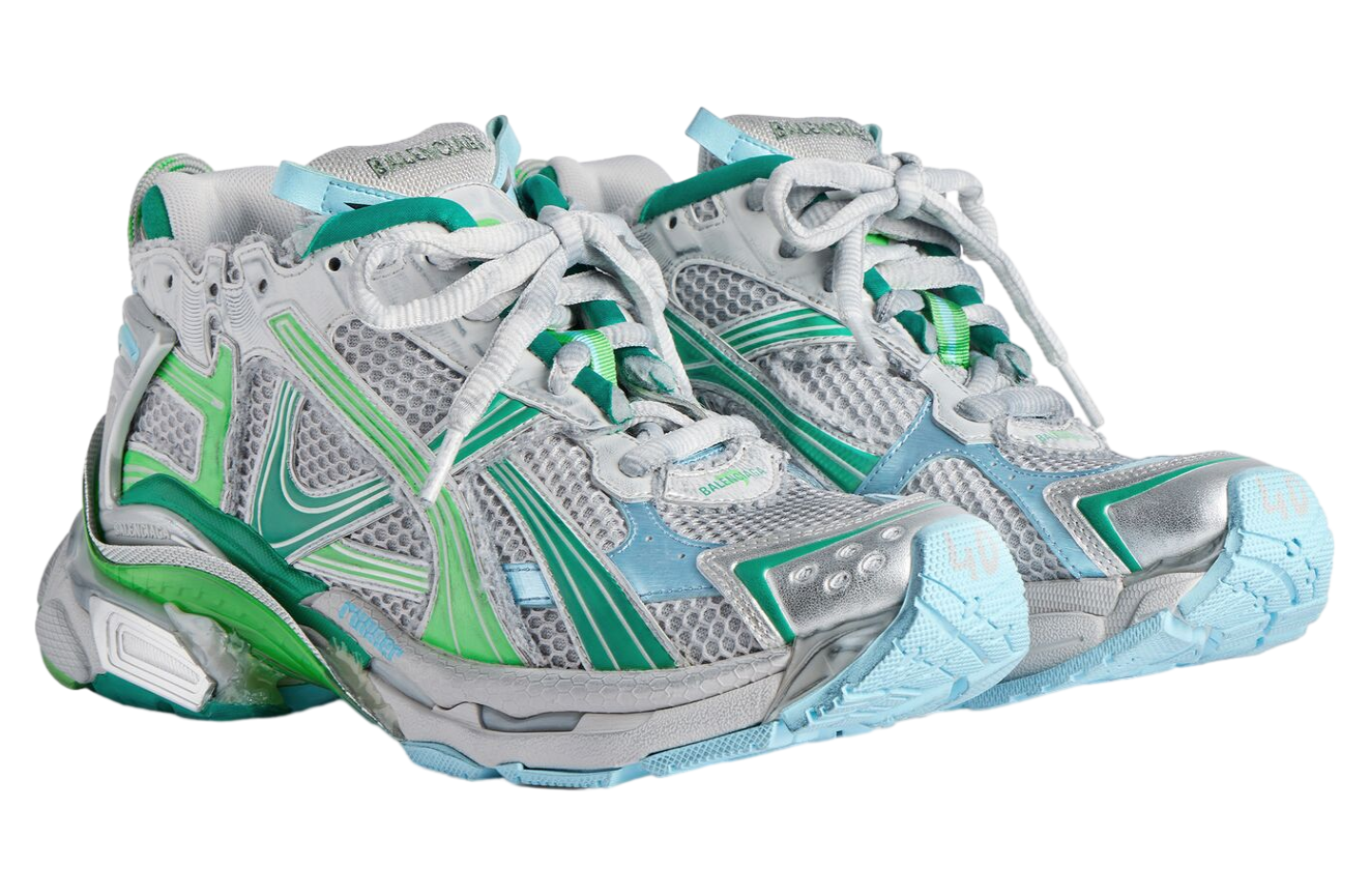 Balenciaga Runner Grey / Green