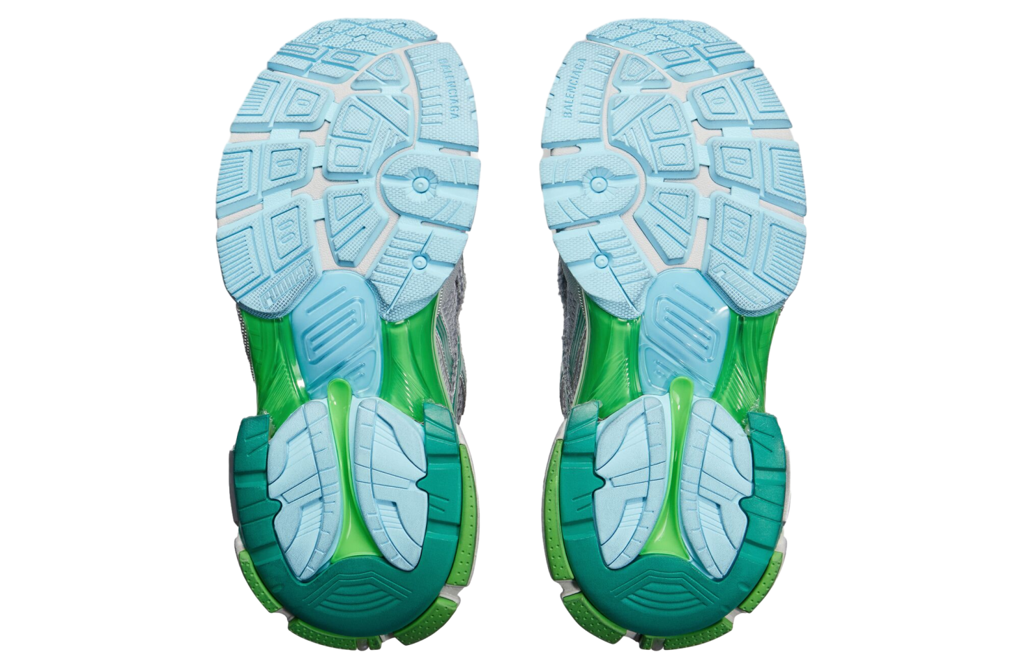 Balenciaga Runner Grey / Green