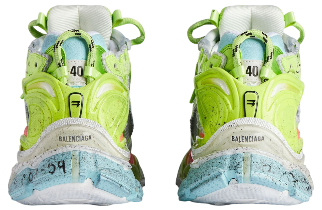 Balenciaga Runner Marathon White / Neon Yellow