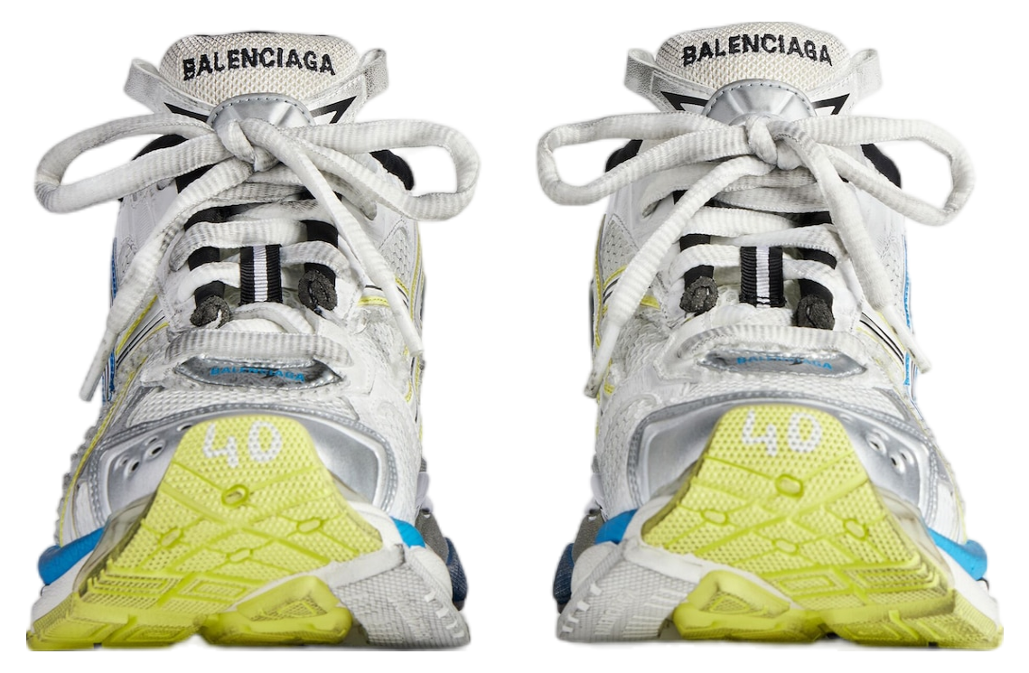 Balenciaga Runner White / Yellow / Blue