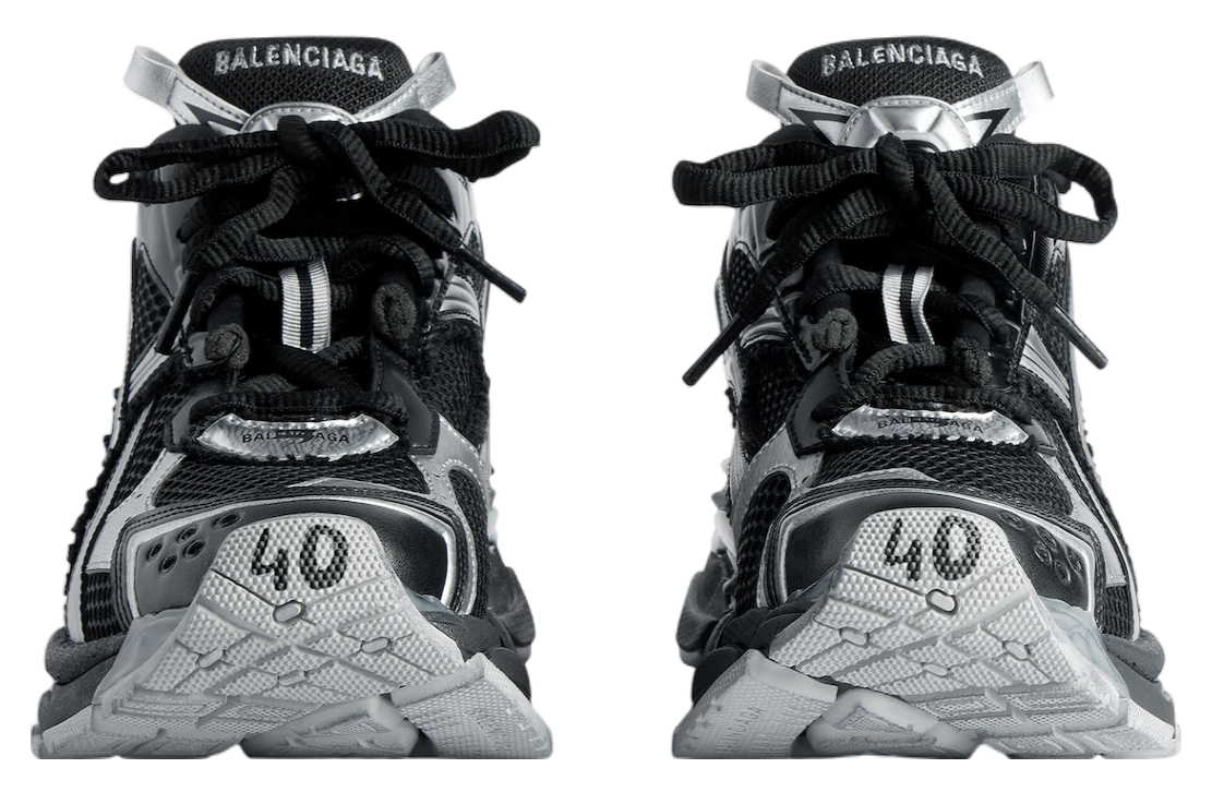 Balenciaga Runner WMNS Black / Silver - May 2025 - 772767W3RMU1100