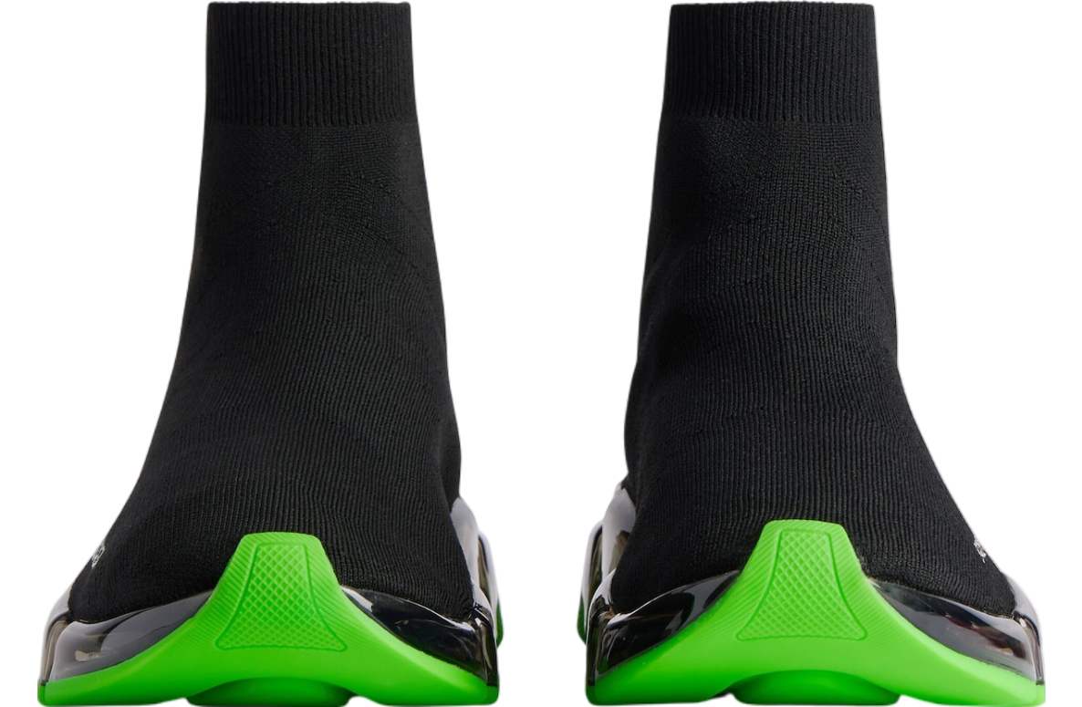 Neon Balenciaga Sock Sneakers With Laces Balenciaga Sock Shoes