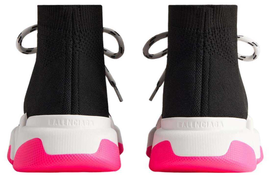 Balenciaga Speed 2.0 Lace-Up Recycled Knit WMNS Black / Pink