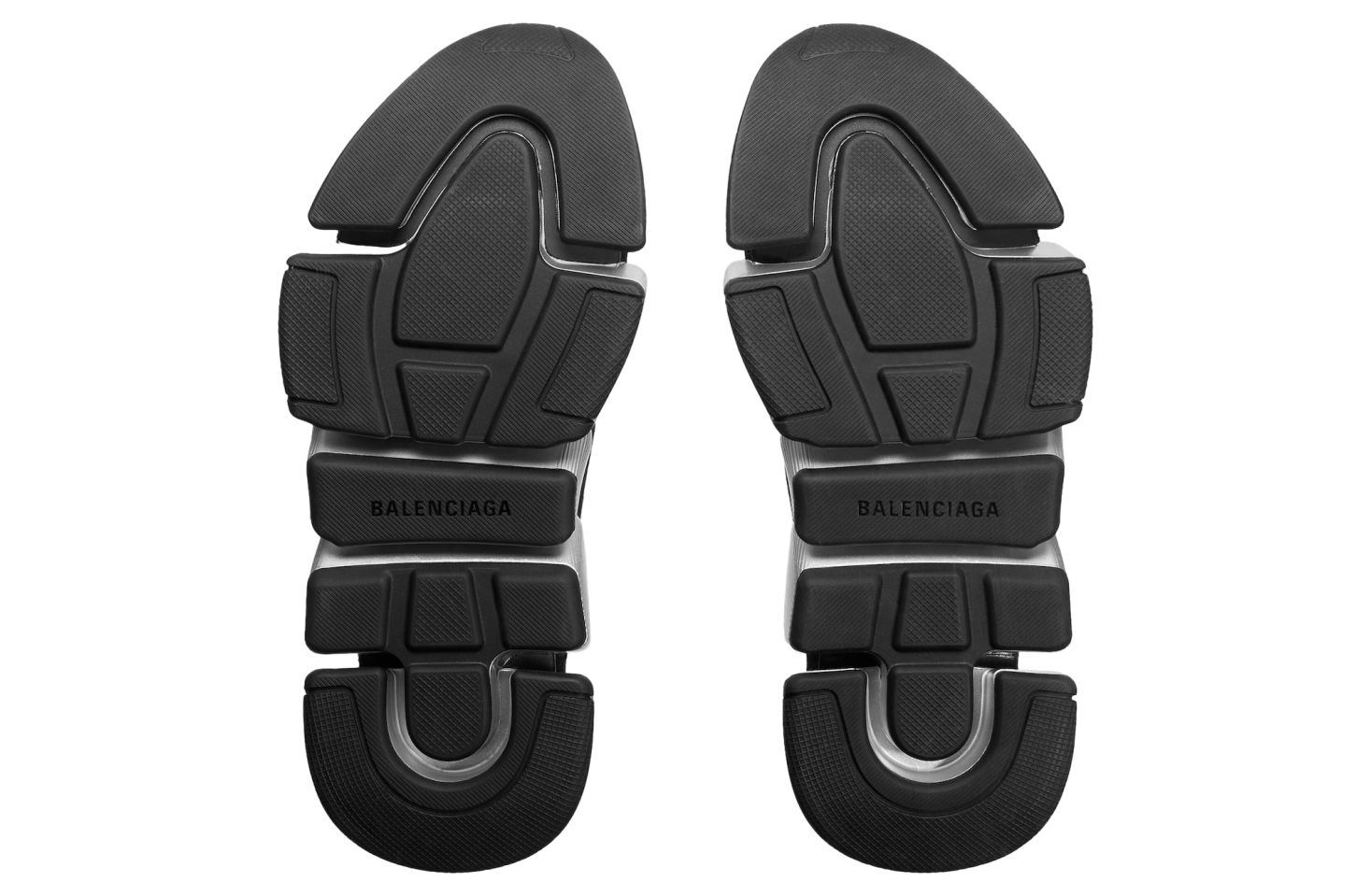 Balenciaga Speed 2.0 Recycled Knit Black / Silver