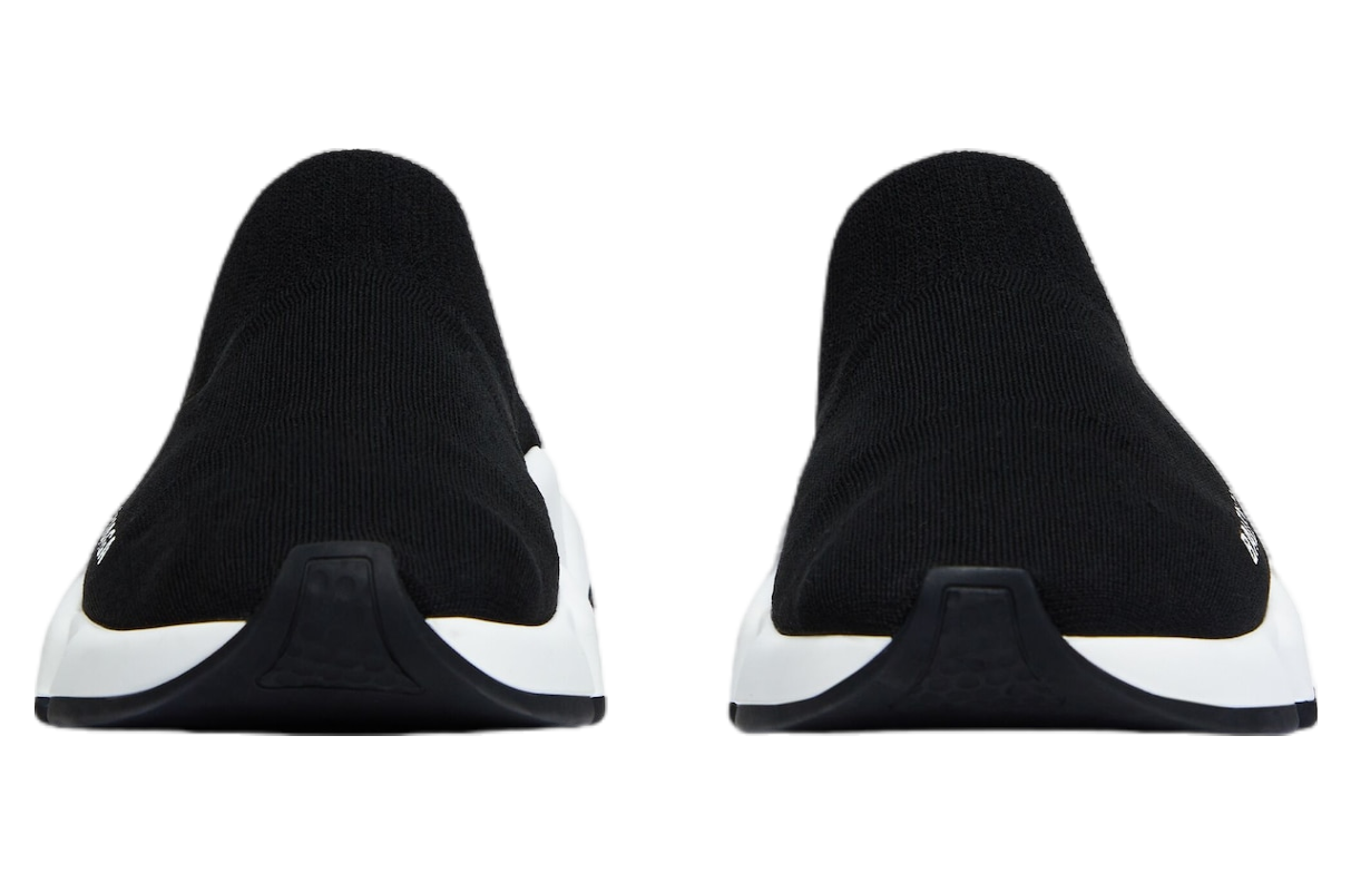 Balenciaga Speed Recycled Knit Mule WMNS Black / White