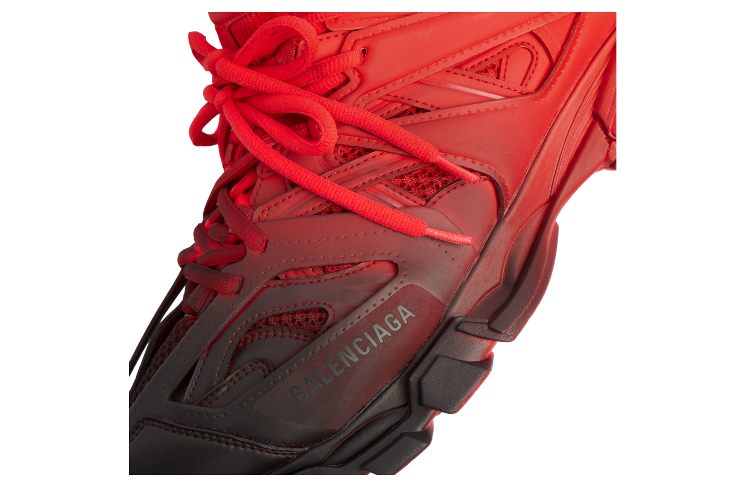 Balenciaga Track Gradient Red / Black