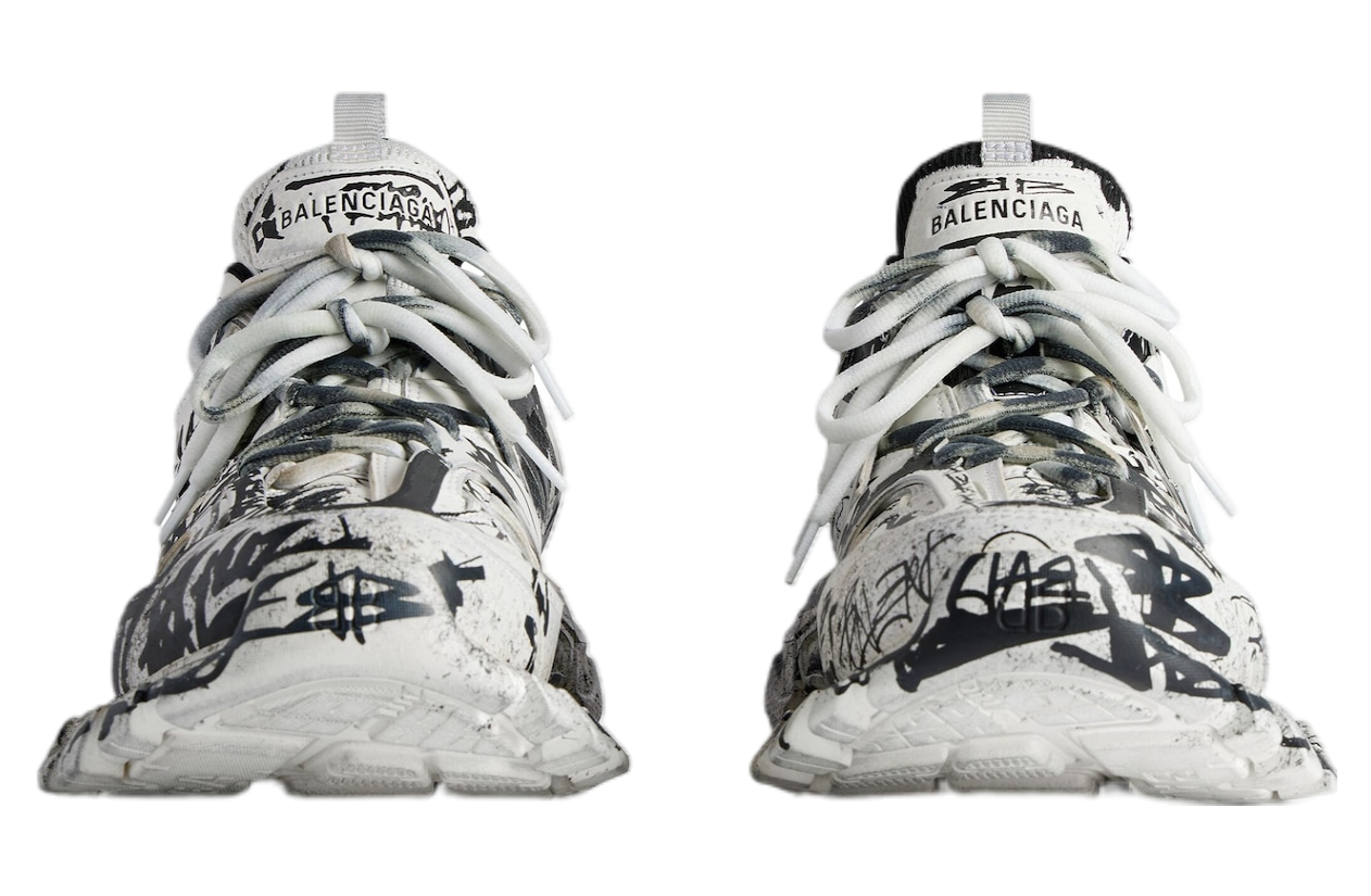 Balenciaga Track Graffiti White / Black