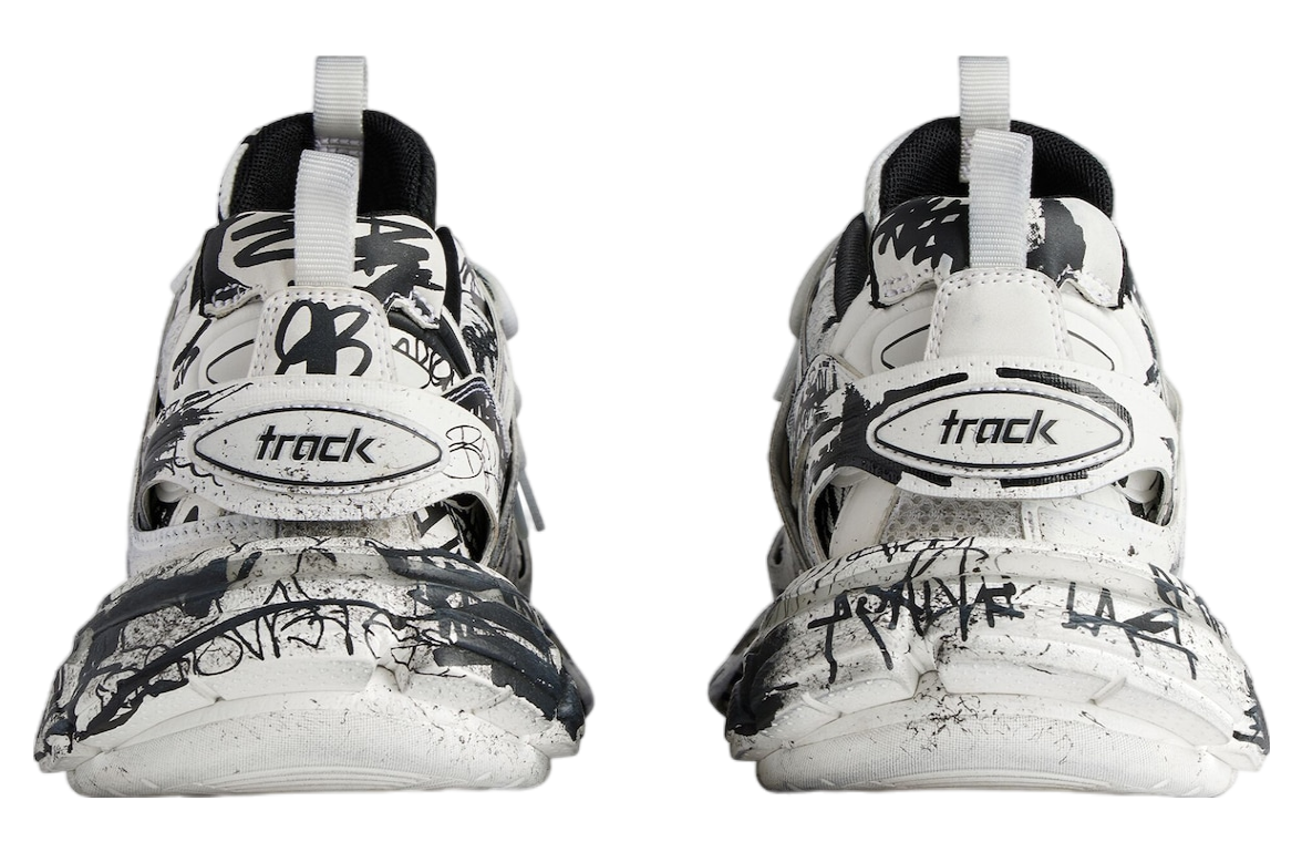 Balenciaga Track Graffiti White / Black