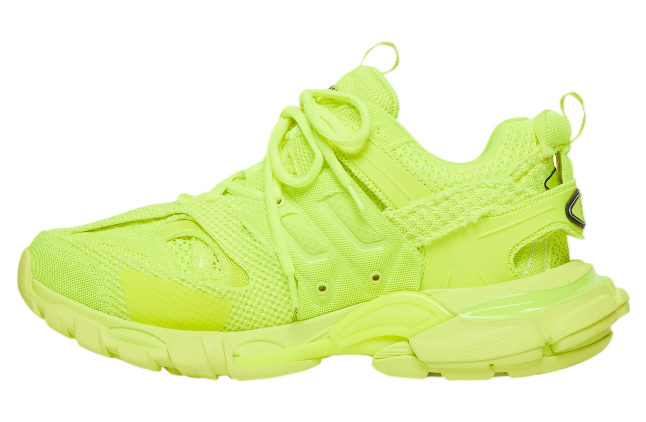 Balenciaga Track In Full Mesh Fluo Yellow