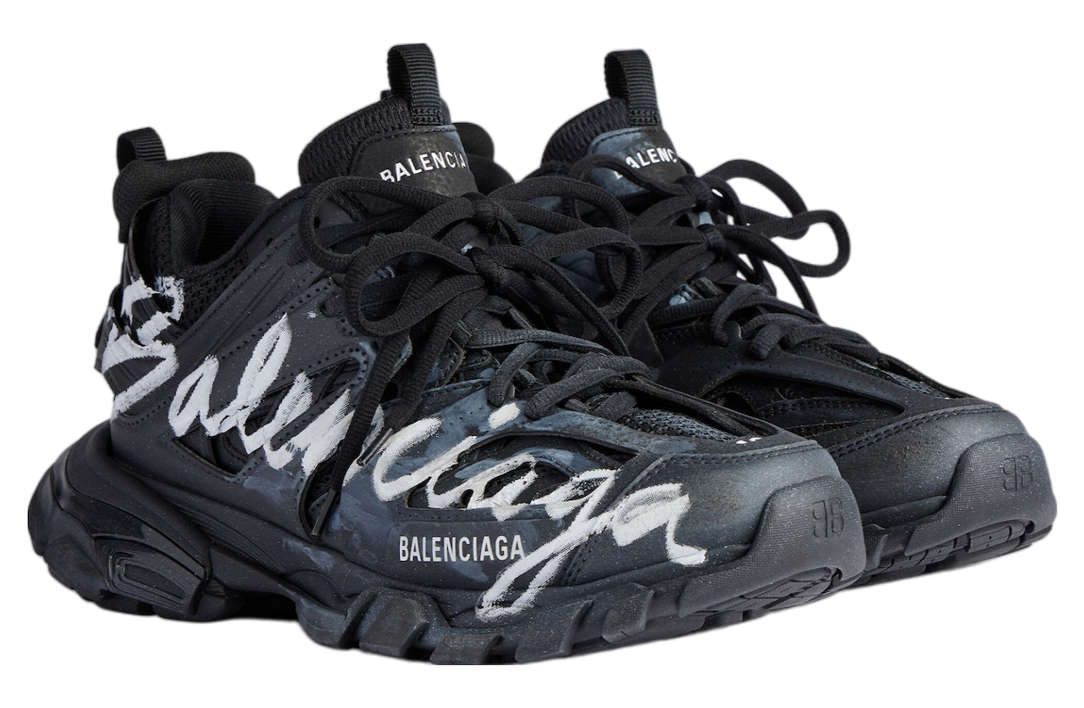 Balenciaga Track Signature Black / White