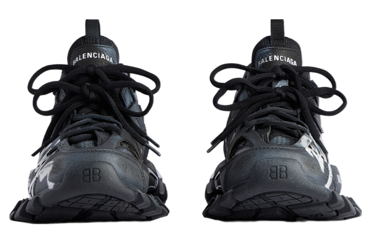 Balenciaga Track Signature Black / White