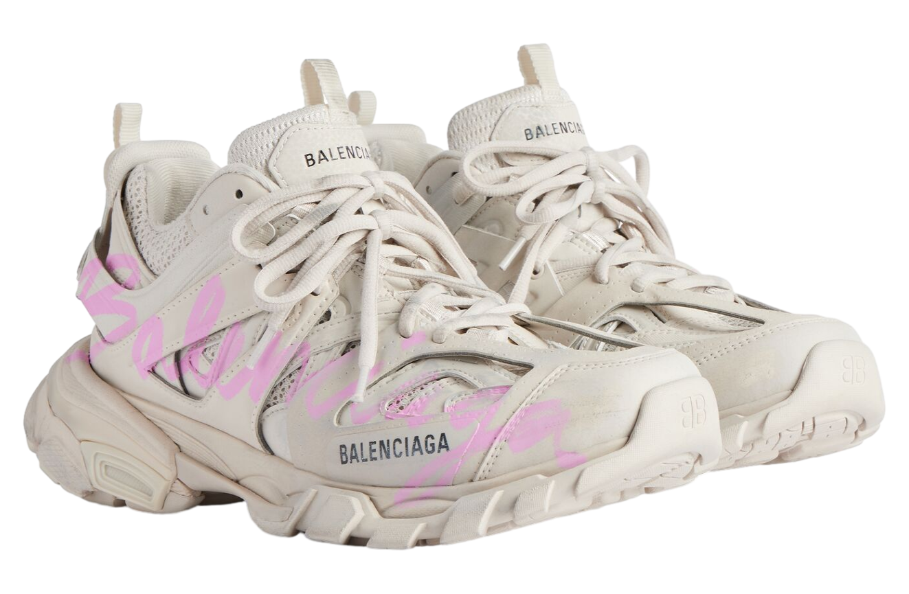 Balenciaga Track Signature WMNS Beige / Pink